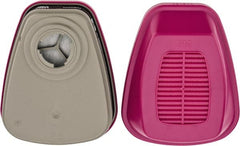 3M - Magenta and Black P100 Cartridge and Filter Combination - Series 6000, Protects Against Organic Vapor - Exact Tooling