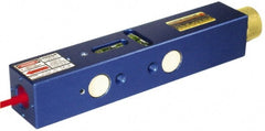 Laseraim - 1 Beam 500' Max Range Alignment Laser - Red Beam, 1" at 150' Accuracy, 5" Long x 1" Wide x 1" High, Battery Not Included - Exact Tooling