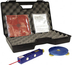 Laseraim - 500 Ft. Max Measuring Range, Red Beam Laser Level Kit - Includes Carry Case, LTA3 Targets, LTAL1 Tripod Mount and Magic Level - Exact Tooling