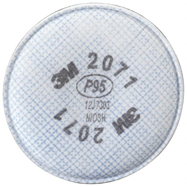 3M - Light Blue P95 Filter - Protects Against Particulates, Series 2000 - Exact Tooling