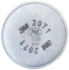 3M - Light Blue P95 Filter - Protects Against Particulates, Series 2000 - Exact Tooling