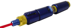Laseraim - 1 Beam 1,000' Max Range Alignment Laser - Red Beam, 1/8" at 50' Accuracy, 6-1/2" Long x 1" Wide, Battery Included - Exact Tooling