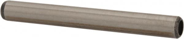 Value Collection - 1/4" Diam x 2-1/4" Pin Length Grade 8 Alloy Steel Pull Out Dowel Pin - 1 Rounded & 1 Threaded End - Exact Tooling
