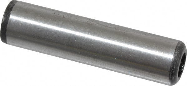 Value Collection - 3/8" Diam x 1-1/2" Pin Length Grade 8 Alloy Steel Pull Out Dowel Pin - 1 Rounded & 1 Threaded End - Exact Tooling