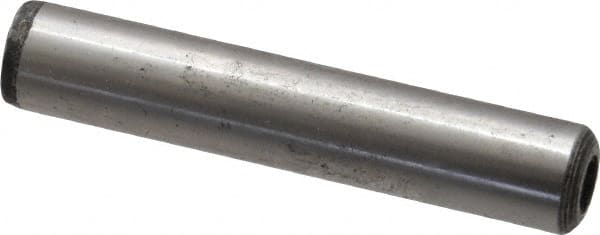 Value Collection - 3/8" Diam x 2" Pin Length Grade 8 Alloy Steel Pull Out Dowel Pin - 1 Rounded & 1 Threaded End - Exact Tooling