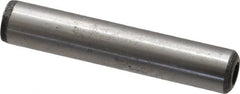 Value Collection - 3/8" Diam x 2" Pin Length Grade 8 Alloy Steel Pull Out Dowel Pin - 1 Rounded & 1 Threaded End - Exact Tooling