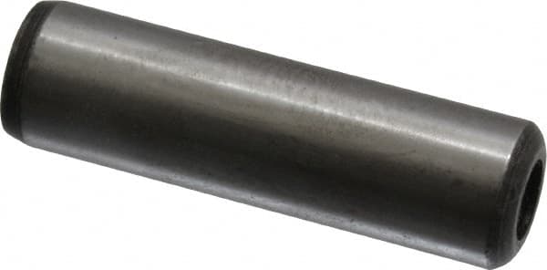 Value Collection - 1/2" Diam x 1-3/4" Pin Length Grade 8 Alloy Steel Pull Out Dowel Pin - 1 Rounded & 1 Threaded End - Exact Tooling
