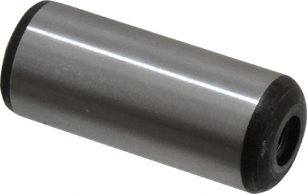 Value Collection - 5/8" Diam x 1-1/2" Pin Length Grade 8 Alloy Steel Pull Out Dowel Pin - 1 Rounded & 1 Threaded End - Exact Tooling