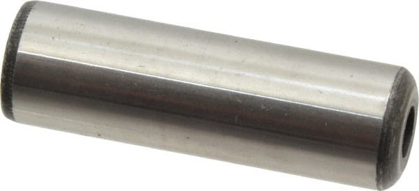 Value Collection - 5/8" Diam x 2" Pin Length Grade 8 Alloy Steel Pull Out Dowel Pin - 1 Rounded & 1 Threaded End - Exact Tooling