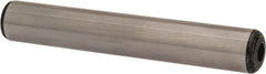 Value Collection - 5/8" Diam x 4" Pin Length Grade 8 Alloy Steel Pull Out Dowel Pin - 1 Rounded & 1 Threaded End - Exact Tooling