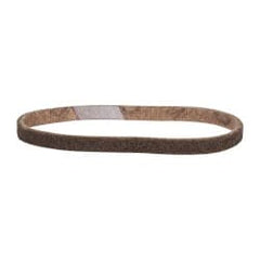 3M - 1/2" Wide x 18" OAL, Aluminum Oxide Abrasive Belt - Aluminum Oxide, Coarse, Nonwoven, Series SC-BS - Exact Tooling