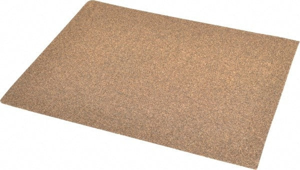 Value Collection - 50 Grit, Aluminum Oxide Sanding Sheet - 11" Long x 9" Wide, Coarse Grade, D Weighted Paper Backing - Exact Tooling