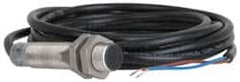 Eaton Cutler-Hammer - NPN, 2mm Detection, Cylinder Shielded, Inductive Proximity Sensor - 2 Wires, IP67, 20 to 250 VAC, M12x1 Thread, 2.46 Inch Long - Exact Tooling