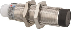 Eaton Cutler-Hammer - NPN, 8mm Detection, Cylinder Unshielded, Inductive Proximity Sensor - 2 Wires, IP67, 20 to 250 VAC, M18x1 Thread, 2.6 Inch Long - Exact Tooling