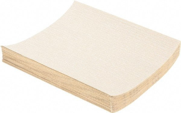 Value Collection - 180 Grit, Aluminum Oxide Sanding Sheet - 11" Long x 9" Wide, Very Fine Grade, A Weighted Paper Backing - Exact Tooling