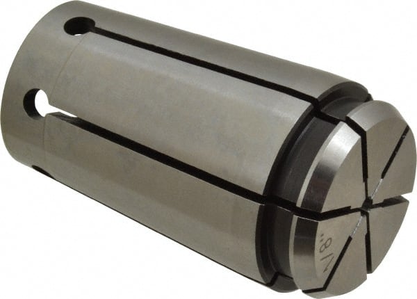 Accupro - TG/PG 100 1/8" Standard Single Angle Collet - 0.02mm TIR, 60.14mm OAL, 34.26mm Overall Diam - Exact Tooling