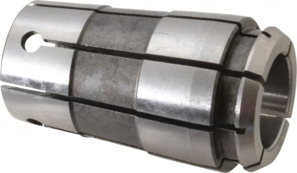 Accupro - TG/PG 100 53/64" Standard Single Angle Collet - 0.02mm TIR, 60.14mm OAL, 34.26mm Overall Diam - Exact Tooling