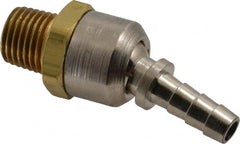 Coilhose Pneumatics - 1/4 Male NPT Pneumatic Hose Ball Swivel - Brass - Exact Tooling