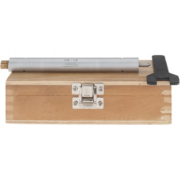 SPI - Micrometer Extension - 0" Min Measurement, Use with SPI Hole-Mike Series Micrometers - Exact Tooling