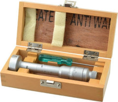 SPI - 1.4 to 1.6", 3.15" Gage Depth, Mechanical Inside Hole Micrometer - 0.0002" Graduation, 0.0002" Accuracy, Ratchet Stop Thimble - Exact Tooling