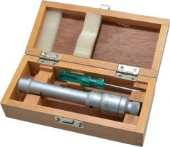 SPI - 0.8 to 1", 3.15" Gage Depth, Mechanical Inside Micrometer - 0.0002" Graduation, 0.0002" Accuracy, Ratchet Stop Thimble - Exact Tooling