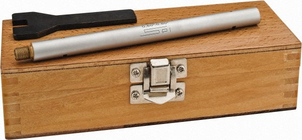 SPI - Micrometer Extension - 0" Min Measurement, Use with SPI Hole-Mike Series Micrometers - Exact Tooling