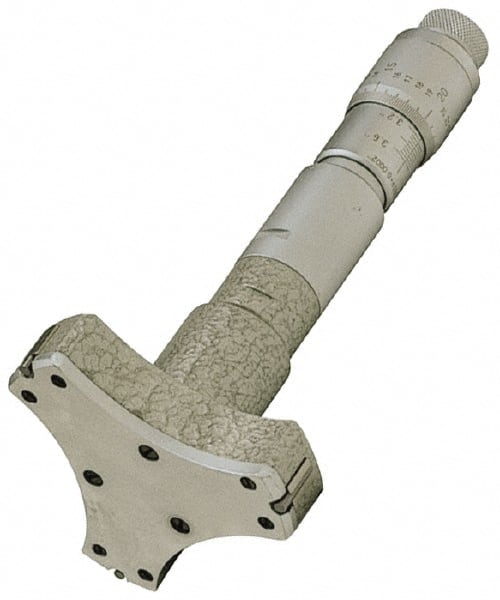SPI - 50 to 60mm, 90mm Gage Depth, Mechanical Inside Hole Micrometer - 0.001mm Graduation, 0.002mm Accuracy, Ratchet Stop Thimble - Exact Tooling