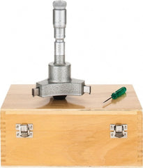 SPI - 5 to 6", 5.51" Gage Depth, Mechanical Inside Hole Micrometer - 0.0002" Graduation, 0.0004" Accuracy, Ratchet Stop Thimble - Exact Tooling