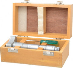 SPI - 2.8 to 3.2", 3.54" Gage Depth, Mechanical Inside Hole Micrometer - 0.0002" Graduation, 0.00025" Accuracy, Ratchet Stop Thimble - Exact Tooling