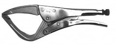 Grip-On - 12" OAL Flat & Convex Jaw Locking Pliers - Exact Tooling