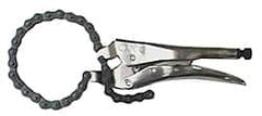 Grip-On - 10" OAL C-Clamp Locking Pliers - Exact Tooling