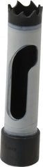 Lenox - 9/16" Diam, 1-1/2" Cutting Depth, Hole Saw - Bi-Metal Saw, Toothed Edge - Exact Tooling