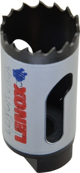 Lenox - 1-1/8" Diam, 1-1/2" Cutting Depth, Hole Saw - Bi-Metal Saw, Toothed Edge - Exact Tooling