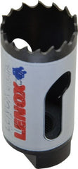 Lenox - 1-1/8" Diam, 1-1/2" Cutting Depth, Hole Saw - Bi-Metal Saw, Toothed Edge - Exact Tooling