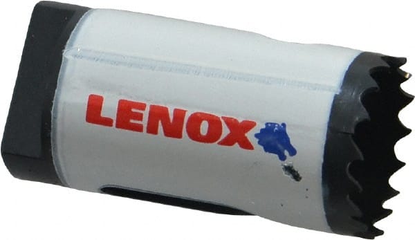 Lenox - 1-3/16" Diam, 1-1/2" Cutting Depth, Hole Saw - Bi-Metal Saw, Toothed Edge - Exact Tooling