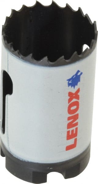 Lenox - 1-3/8" Diam, 1-1/2" Cutting Depth, Hole Saw - Bi-Metal Saw, Toothed Edge - Exact Tooling