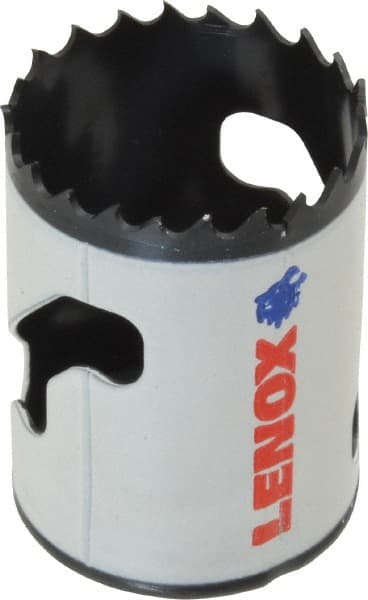Lenox - 1-1/2" Diam, 1-1/2" Cutting Depth, Hole Saw - Bi-Metal Saw, Toothed Edge - Exact Tooling