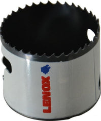 Lenox - 2-1/2" Diam, 1-1/2" Cutting Depth, Hole Saw - Bi-Metal Saw, Toothed Edge - Exact Tooling