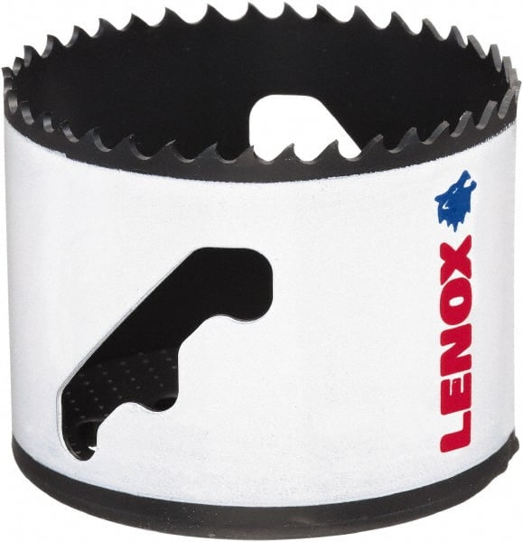 Lenox - 2-5/8" Diam, 1-1/2" Cutting Depth, Hole Saw - Bi-Metal Saw, Toothed Edge - Exact Tooling