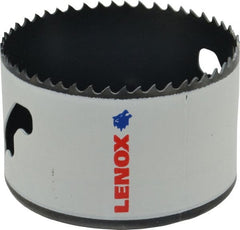 Lenox - 3-1/4" Diam, 1-1/2" Cutting Depth, Hole Saw - Bi-Metal Saw, Toothed Edge - Exact Tooling