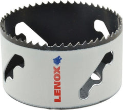 Lenox - 3-5/8" Diam, 1-1/2" Cutting Depth, Hole Saw - Bi-Metal Saw, Toothed Edge - Exact Tooling