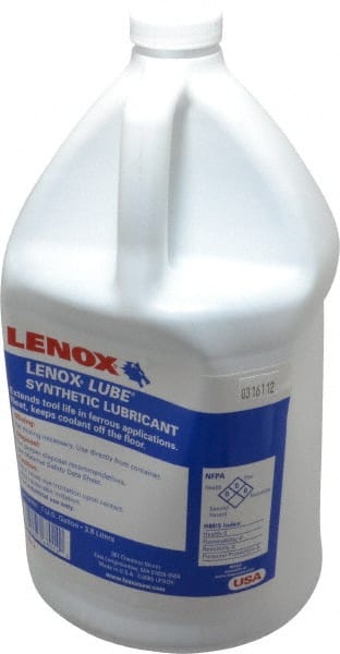 Lenox - Lenox Lube, 1 Gal Bottle Sawing Fluid - Synthetic - Exact Tooling