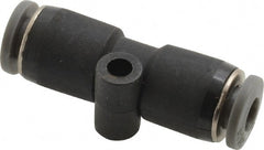 Norgren - 5/32" Tube OD, Brass Push-to-Connect Tube Union - Tube to Tube Connection, 150 Max psi, Nitrile O-Ring, 0 to 175°F Working Temp - Exact Tooling