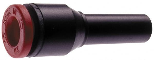 Norgren - 1/2" Tube OD, Brass Push-to-Connect Tube Straight Stem - 150 Max psi, Nitrile O-Ring, 0 to 175°F Working Temp - Exact Tooling