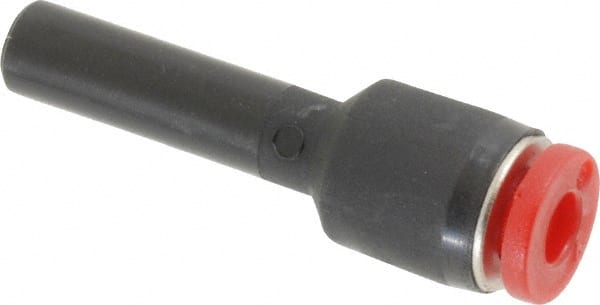 Norgren - 4mm Tube OD, Brass Push-to-Connect Tube Straight Stem - Tube to Stem Connection, 150 Max psi, Nitrile O-Ring, 0 to 175°F Working Temp - Exact Tooling