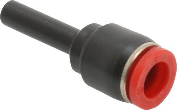 Norgren - 8mm Tube OD, Brass Push-to-Connect Tube Straight Stem - Tube to Stem Connection, 150 Max psi, Nitrile O-Ring, 0 to 175°F Working Temp - Exact Tooling