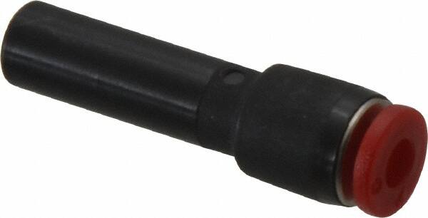 Norgren - 4mm Tube OD, Brass Push-to-Connect Tube Straight Stem - Tube to Stem Connection, 150 Max psi, Nitrile O-Ring, 0 to 175°F Working Temp - Exact Tooling