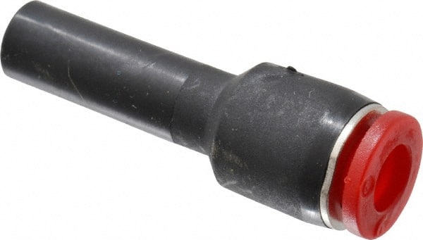 Norgren - 6mm Tube OD, Brass Push-to-Connect Tube Straight Stem - Tube to Stem Connection, 150 Max psi, Nitrile O-Ring, 0 to 175°F Working Temp - Exact Tooling