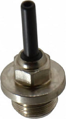 Norgren - 1/4 BSPP Brass Push-to-Connect Tube Male Stem Connector - 150 Max psi, Nitrile O-Ring, 0 to 175°F Working Temp - Exact Tooling