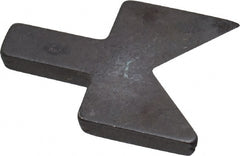 Noga - L3 Bi-Directional High Speed Steel Deburring Swivel Blade - Round Blade Cross Section, Use on Sheet Surfaces, Reversible - Exact Tooling